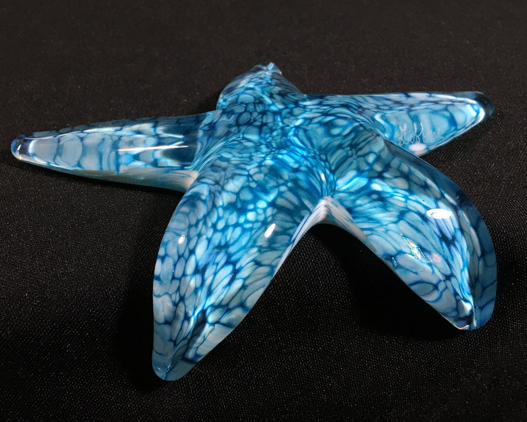 Starfish outlet art glass sculptor grey