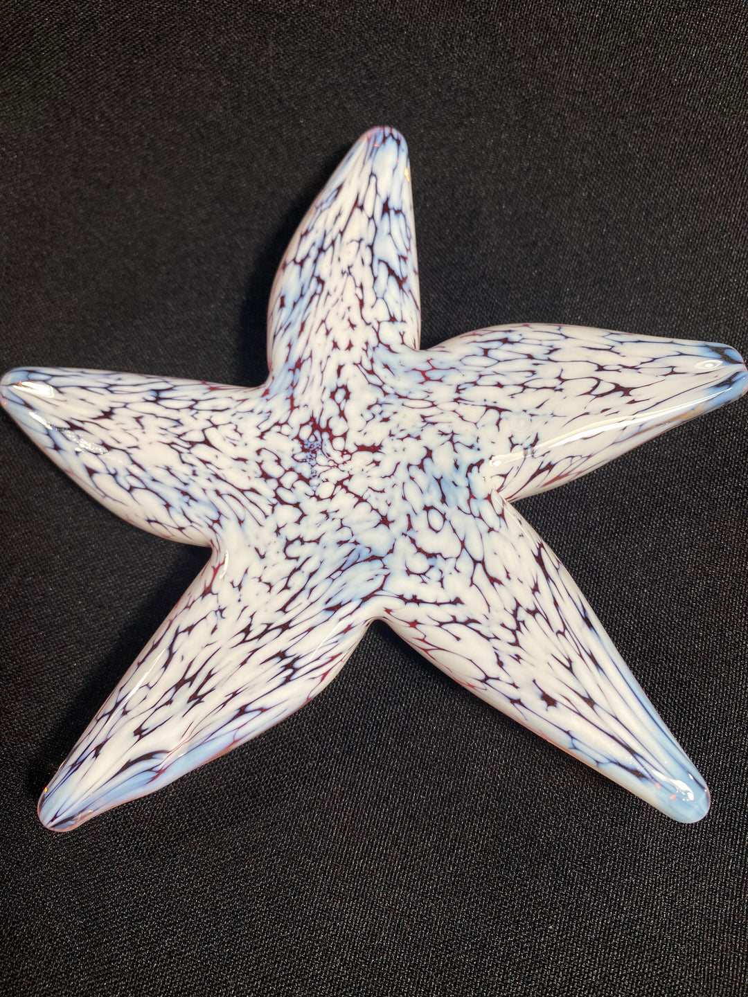 Starfish orders art glass sculptor grey